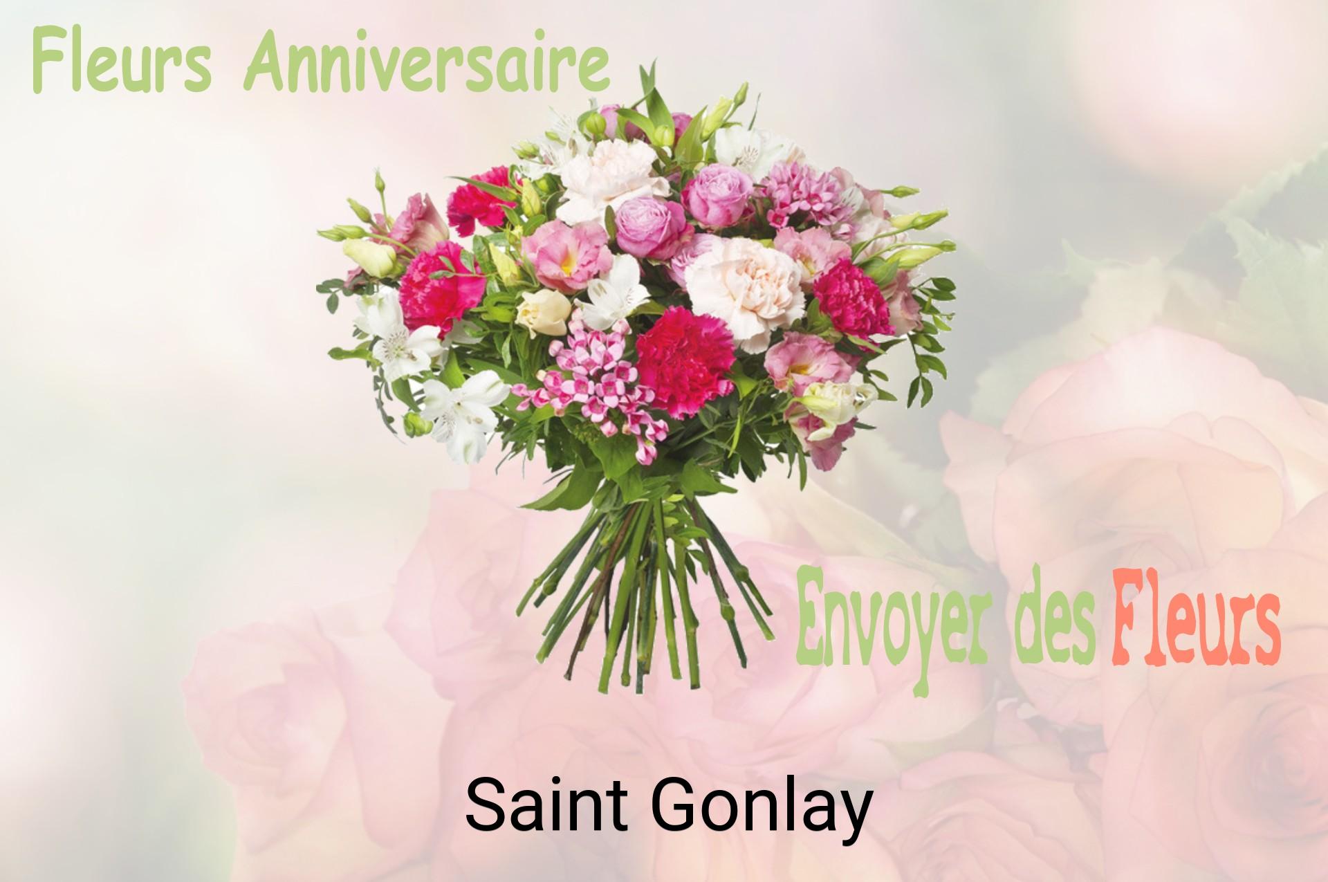 Bouquet de fleurs d’anniversaire livré à Saint-Gonlay